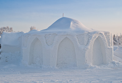 Levi Ice Castle Chapel